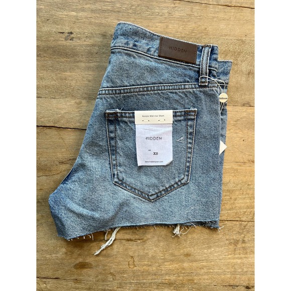 Hidden Kenzie Mid-rise Denim Shorts - Size XS - NWT - Picture 5 of 5